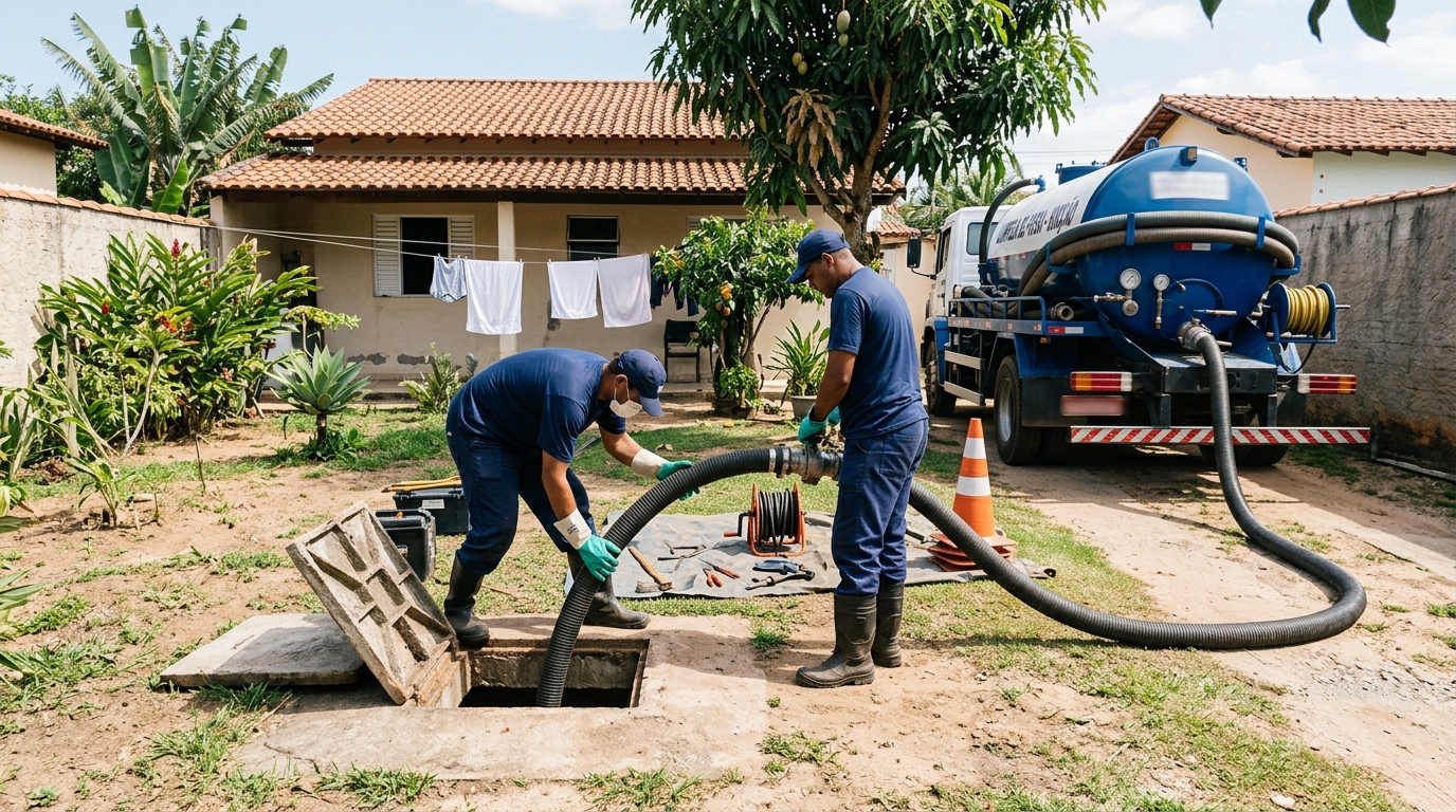 Manutenção de Fossa em Niterói‑RJ